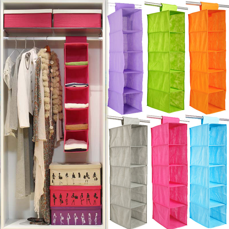 Storage Accessories 5 Layers Hanging Organizer