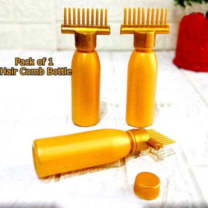 130ml Hair Comb Applicator Bottle for Dye & Oil