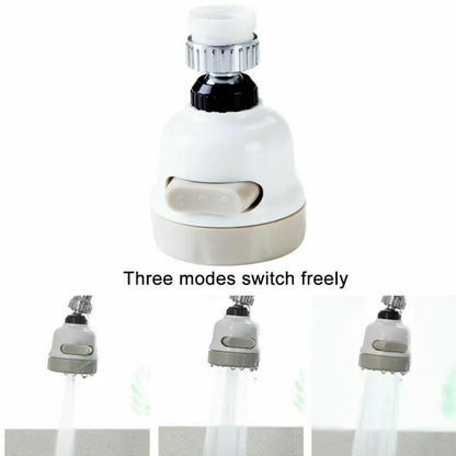 360° Rotary Kitchen Faucet Sprayer – Water-Saving Nozzle