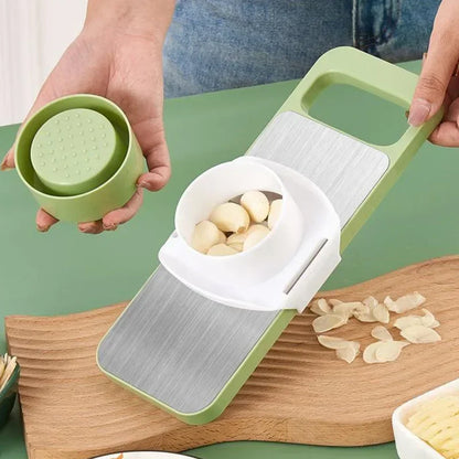 5 in 1 Stainless Steel Vegetable Cutter & Peeler