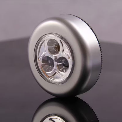 LED Tap Touch Light | Wireless Stick-On 3 LED Night Lamp for Kitchen, Closet & Home – Runstore.pk