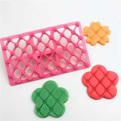 Fondant Cake Embosser Stamp Sugarcraft & Cookie Decorating Mold