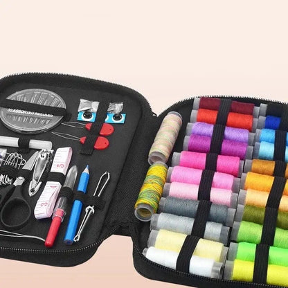 98-Piece Portable Sewing Kit – Travel & Home Repair Set