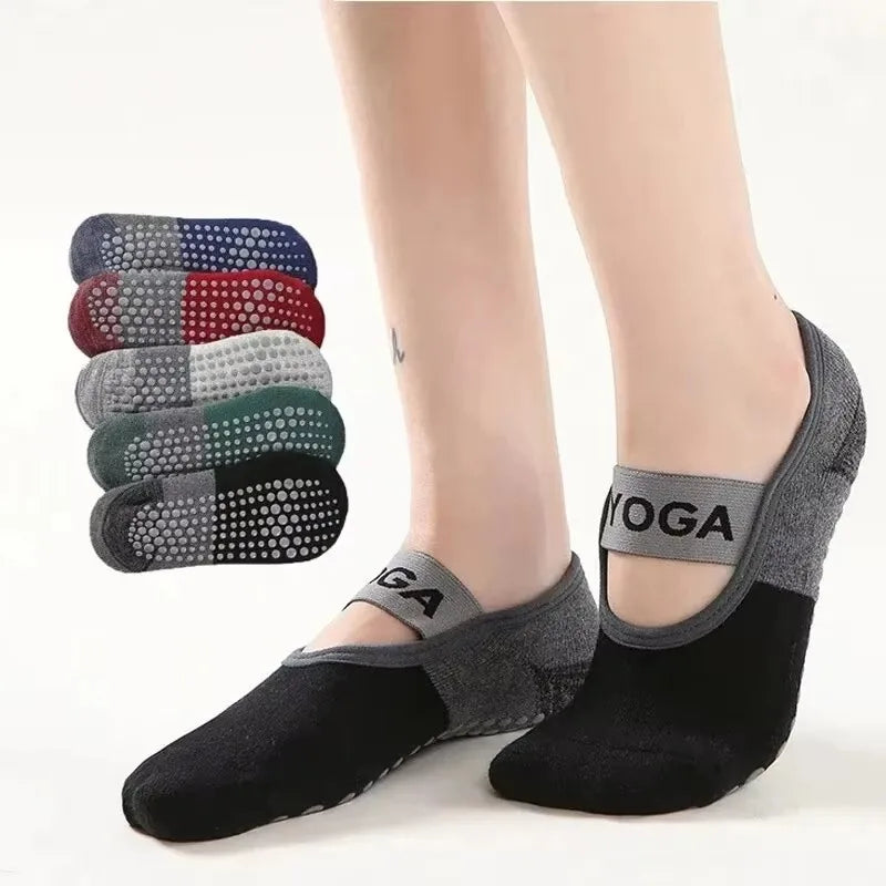 Non-Slip Yoga Socks for Women – Anti-Skid Pilates & Fitness Socks