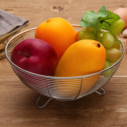 Stainless Steel Fruit Basket Strainer – Rust Free Kitchen Drain Rack