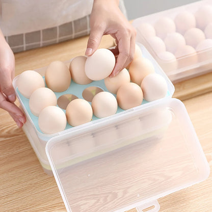 Egg Storage Box for Kitchen and Refrigerator Use