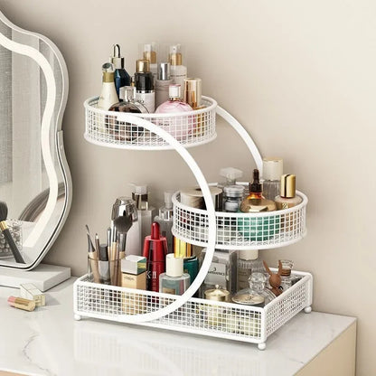 Multifunctional Iron Storage Basket Organizer