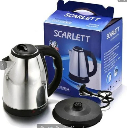 Stainless Steel Electric 2Ltr Kettle