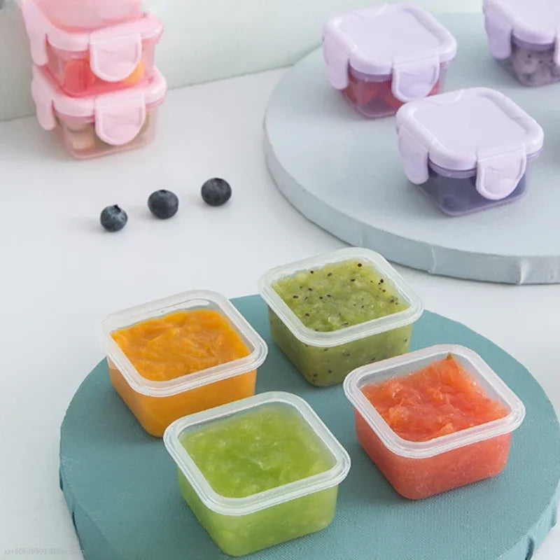 4pcs Mini Airtight Food Container Set