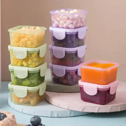 4pcs Mini Airtight Food Container Set