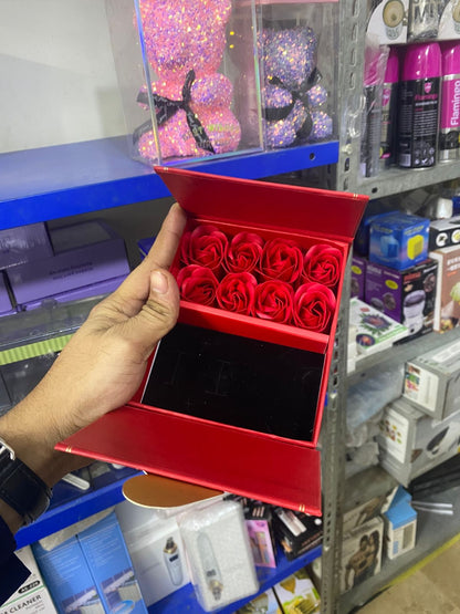 Mini Flower Gifting Box with Jewelry Holder | Cute Small Gift Box for Earrings, Rings & Necklace – Special Moments Gift
