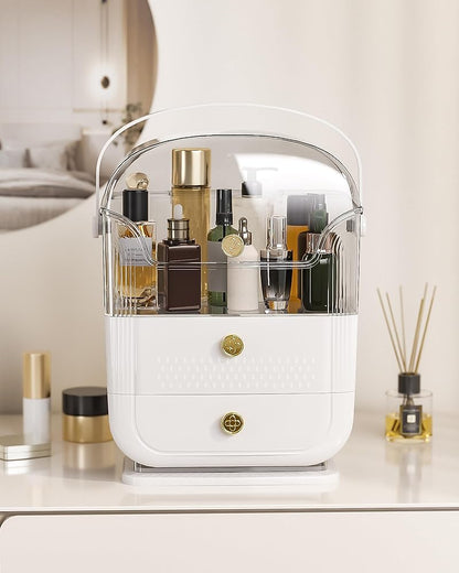 Multifunctional Makeup Organizer Shelf for Vanity