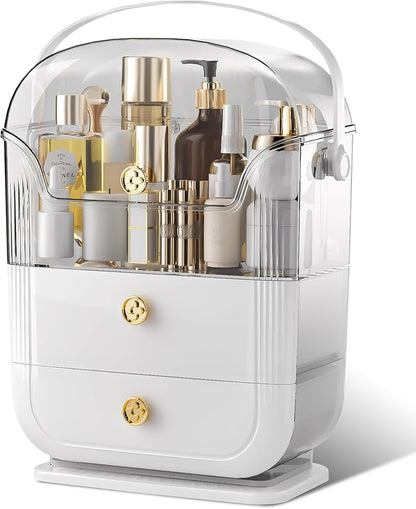 Multifunctional Makeup Organizer Shelf for Vanity