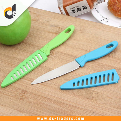 Pack of 2 Stainless Steel Knife & Peeler Set for Kitchen