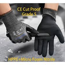 Anti-Cut Safety Gloves | Knife Resistant Multipurpose Gloves for Patang, Kitchen & Daily Use