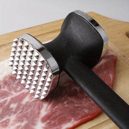 Heavy-Duty Meat Tenderizer Hammer – Stainless Steel Kitchen Tool