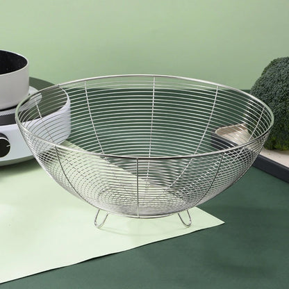Stainless Steel Fruit Basket Strainer – Rust Free Kitchen Drain Rack