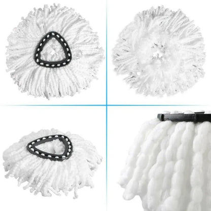 Universal Microfiber Spin Mop Head Replacement – Round