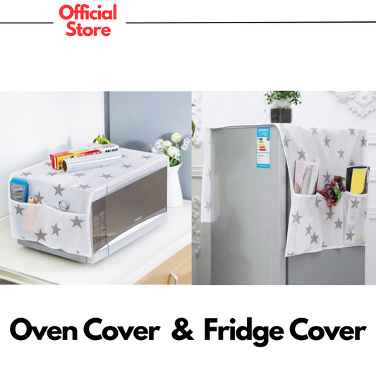 Imported Pack of 2 Fridge or Oven Waterproof Cover