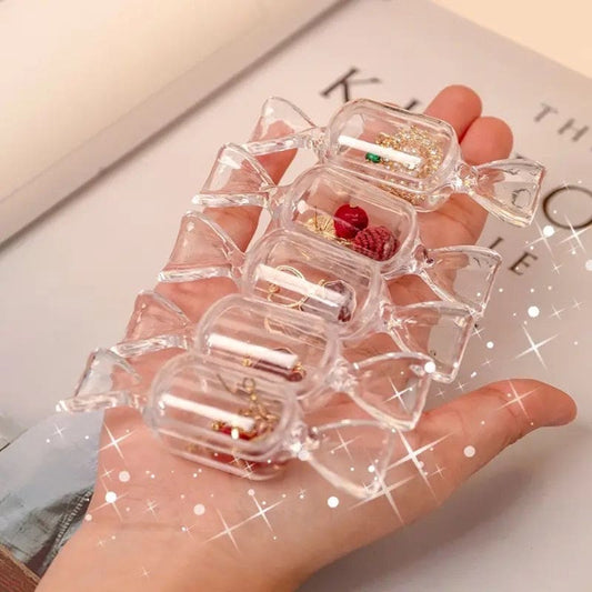 Candy Shaped Mini Jewelry Storage Organizer (Pack of 10)