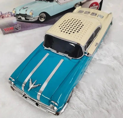 Metal Car Model Bluetooth Subwoofer Speaker | HiFi Stereo, FM Radio & TWS