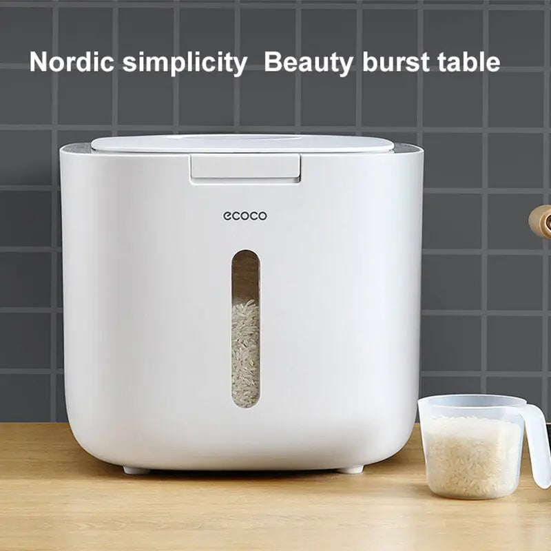Ecoco 5kg Moisture Proof Rice Storage Box Container