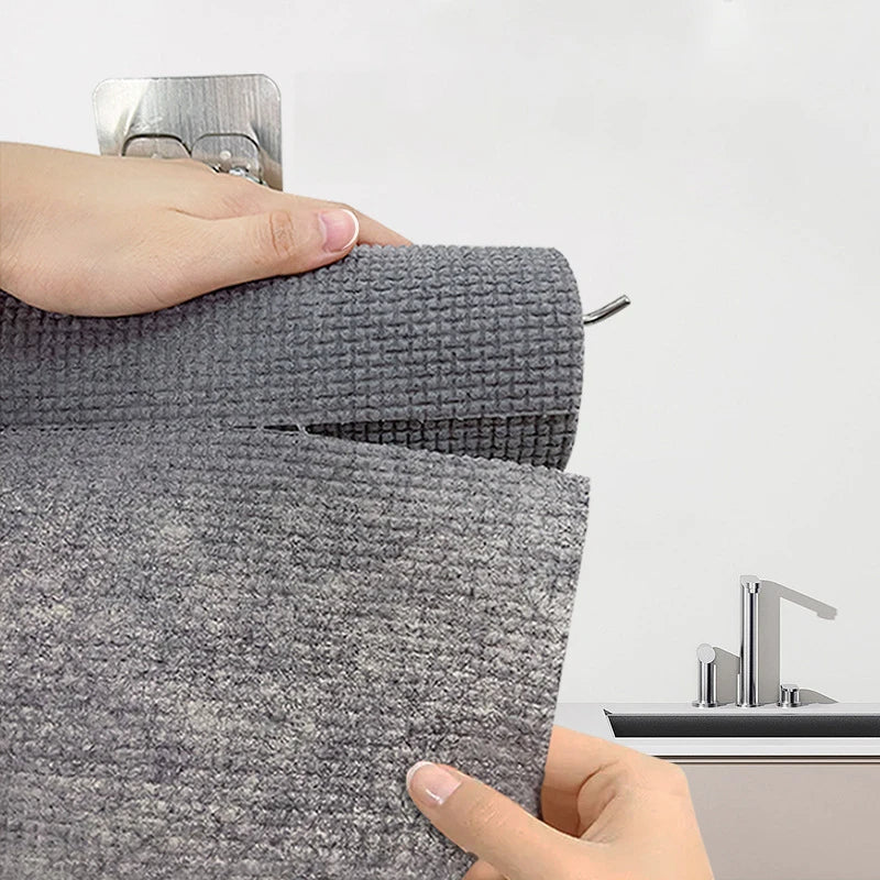 Scrubbing Resistant Kitchen Dish Cleaning Cloth (1 Roll)