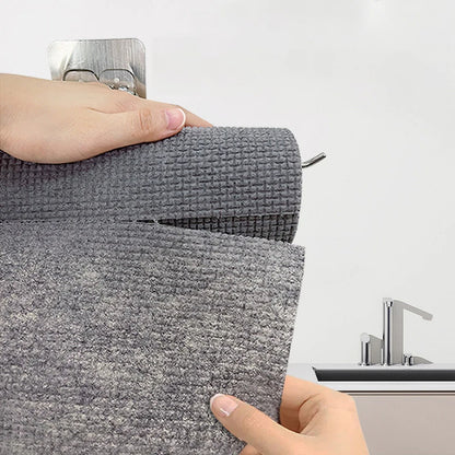 Scrubbing Resistant Kitchen Dish Cleaning Cloth (1 Roll)