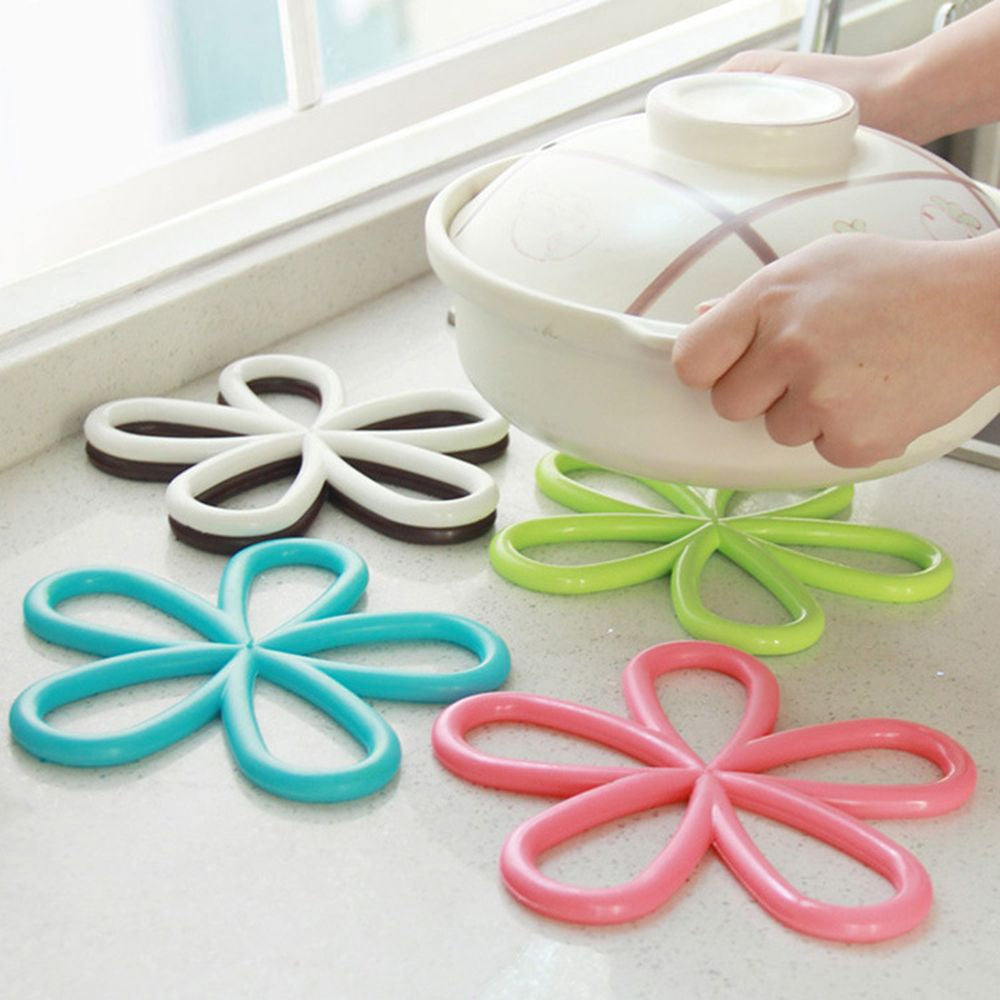 Silicone Flower Heat-Resistant Hot Pot Stand Mat