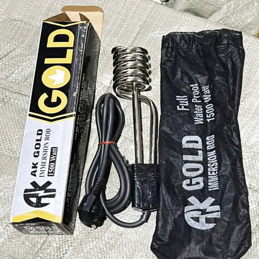 Waterproof 5 Ring Copper Electric Water Heater Rod 1500W