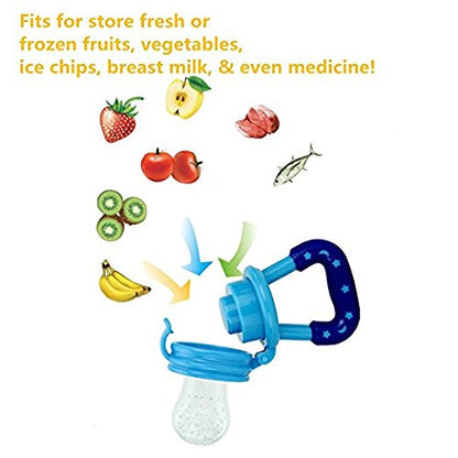 Baby Accessories Silicone Food and Fruit Pacifier - 1Pc
