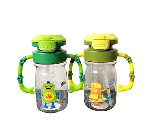 650ml Reusable Plastic Water Bottle for Kids