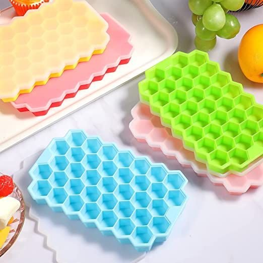 Reusable Silicone Ice Cube Tray BPA-Free Mold