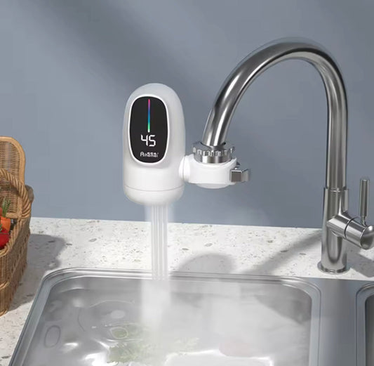 3000W Instant Electric Hot Water Heater Faucet | Tankless Fast Heating Tap with LED Display – Runstore.pk