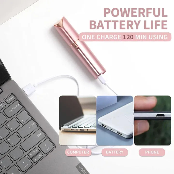 Portable Rechargeable Facial Hair Remover & Trimmer