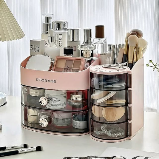 Large Capacity Makeup Organizer for Cosmetics Storage
