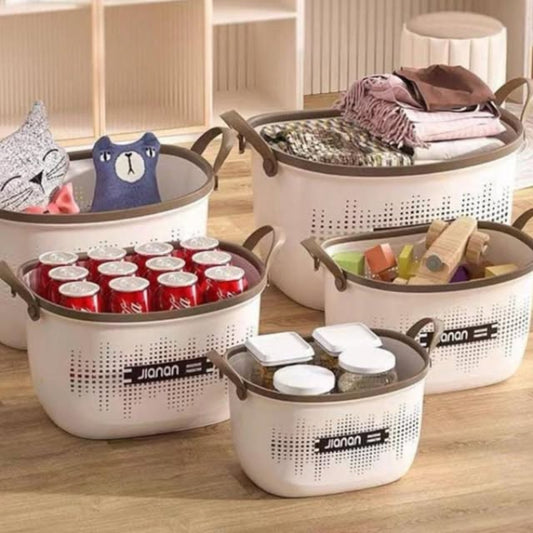 3-Piece Multipurpose Storage Basket Set for Home