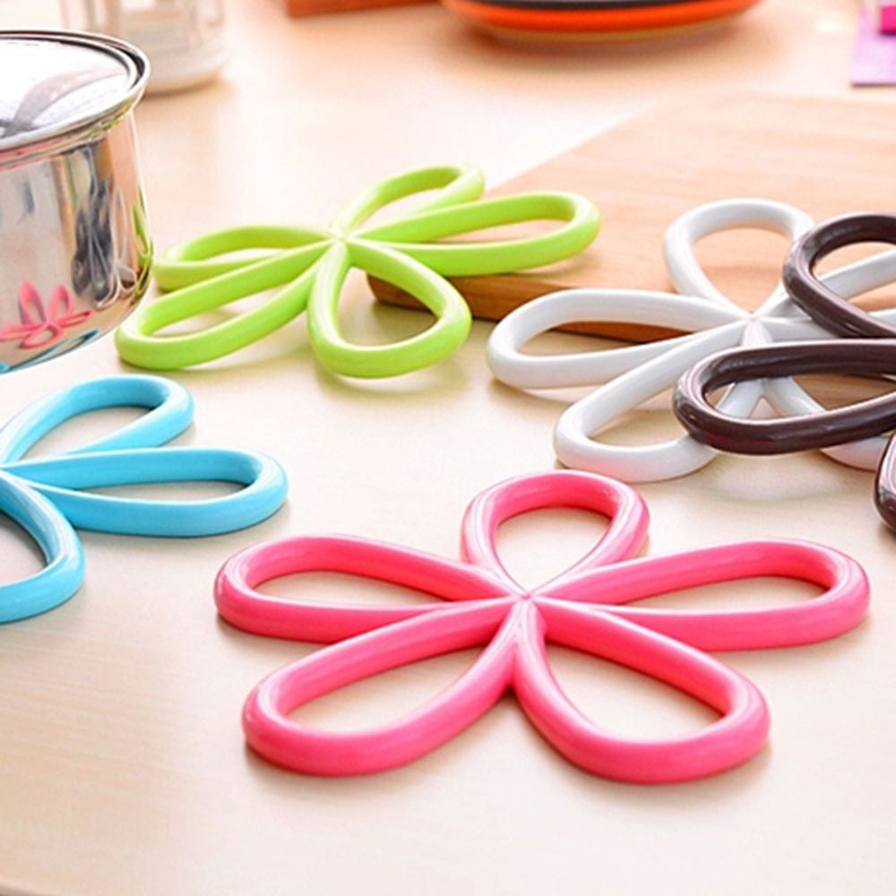 Silicone Flower Heat-Resistant Hot Pot Stand Mat
