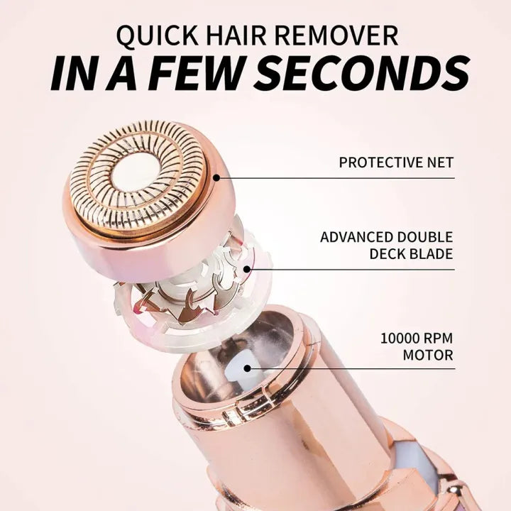 Portable Rechargeable Facial Hair Remover & Trimmer