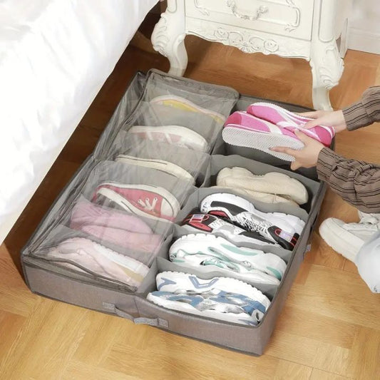 12 Pocket Shoes Organizer Storage Bag