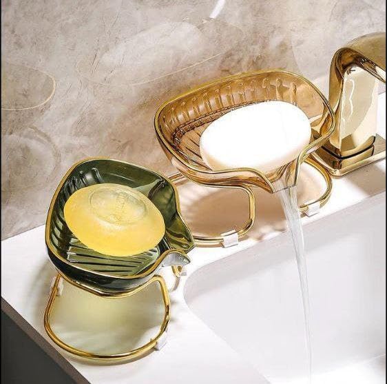 Luxury Bathroom Soap Holder Drain Tray