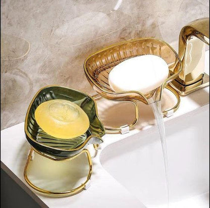 Luxury Bathroom Soap Holder Drain Tray