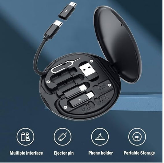 60W Multifunctional USB Type-C Fast Charging Cable Set