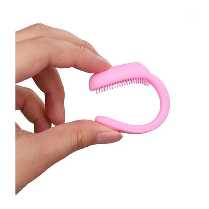 Finger Shape Silicone Nose Cleaner Blackhead Remover - 1Pc