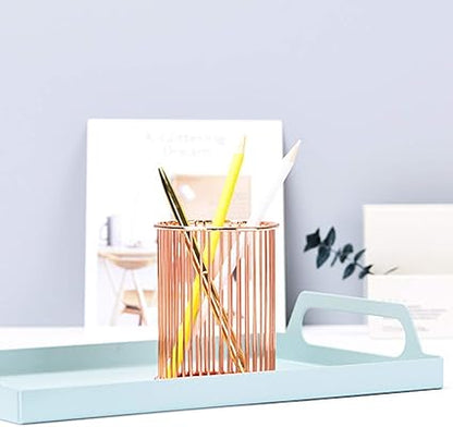 Iron Mesh Pen and Brush Holder