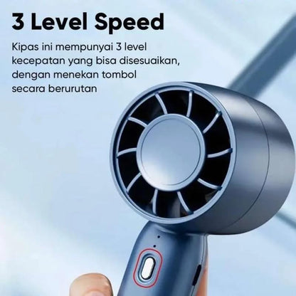 T10 Turbo Mini Fan – Portable USB Rechargeable Handheld Fan