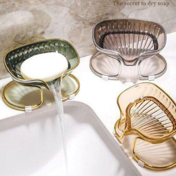 Luxury Bathroom Soap Holder Drain Tray