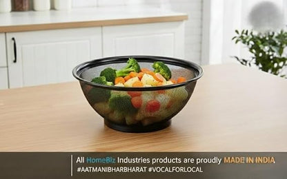 Premium Stainless Steel Mesh Fruit & Vegetable Washing Basket Strainer
