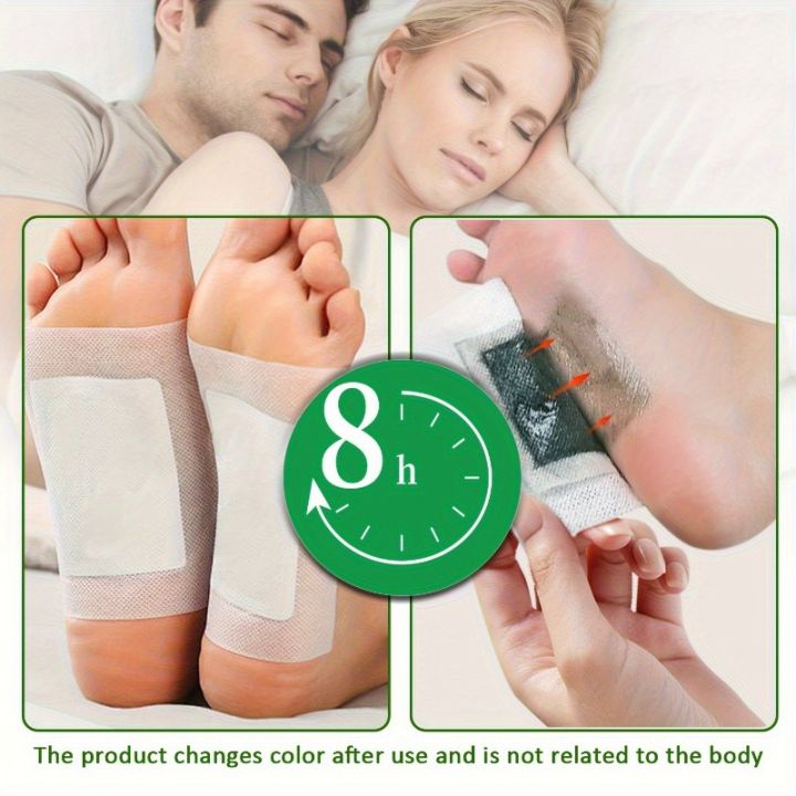 Natural Herbal Detox Foot Patches Pads ( Pack of 10 )