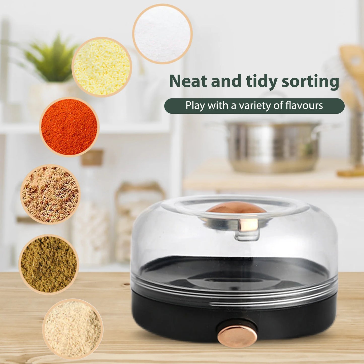 Magnetic Spice Jar Set – Fridge & Oven Storage Organizer